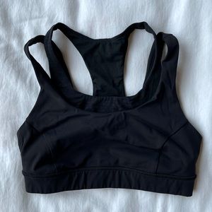 Lululemon Black Sports Bra, Size 6